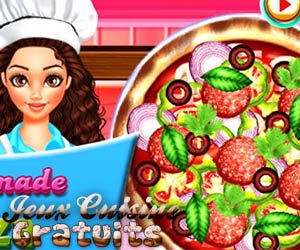 Jeux de cuisine de pizza