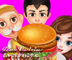 jeu de recette de hamburgers