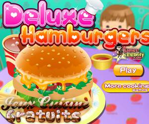 Jeu du hamburger de luxe